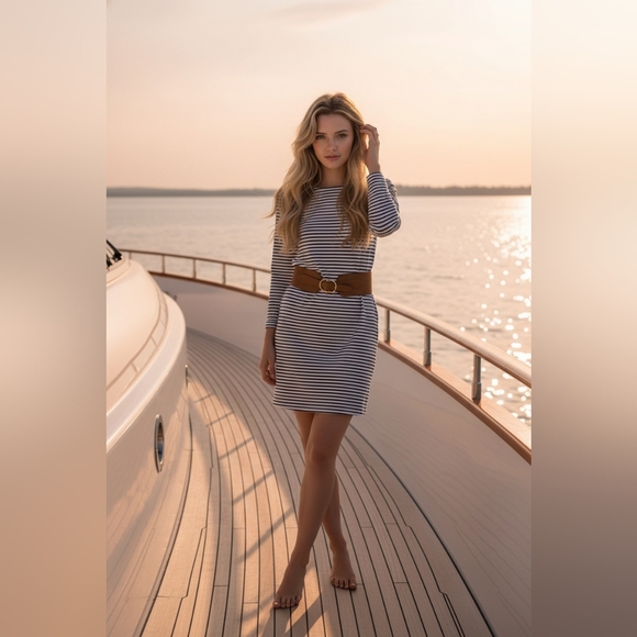 Dress cotton poly blend dress - Picture 3 of 16